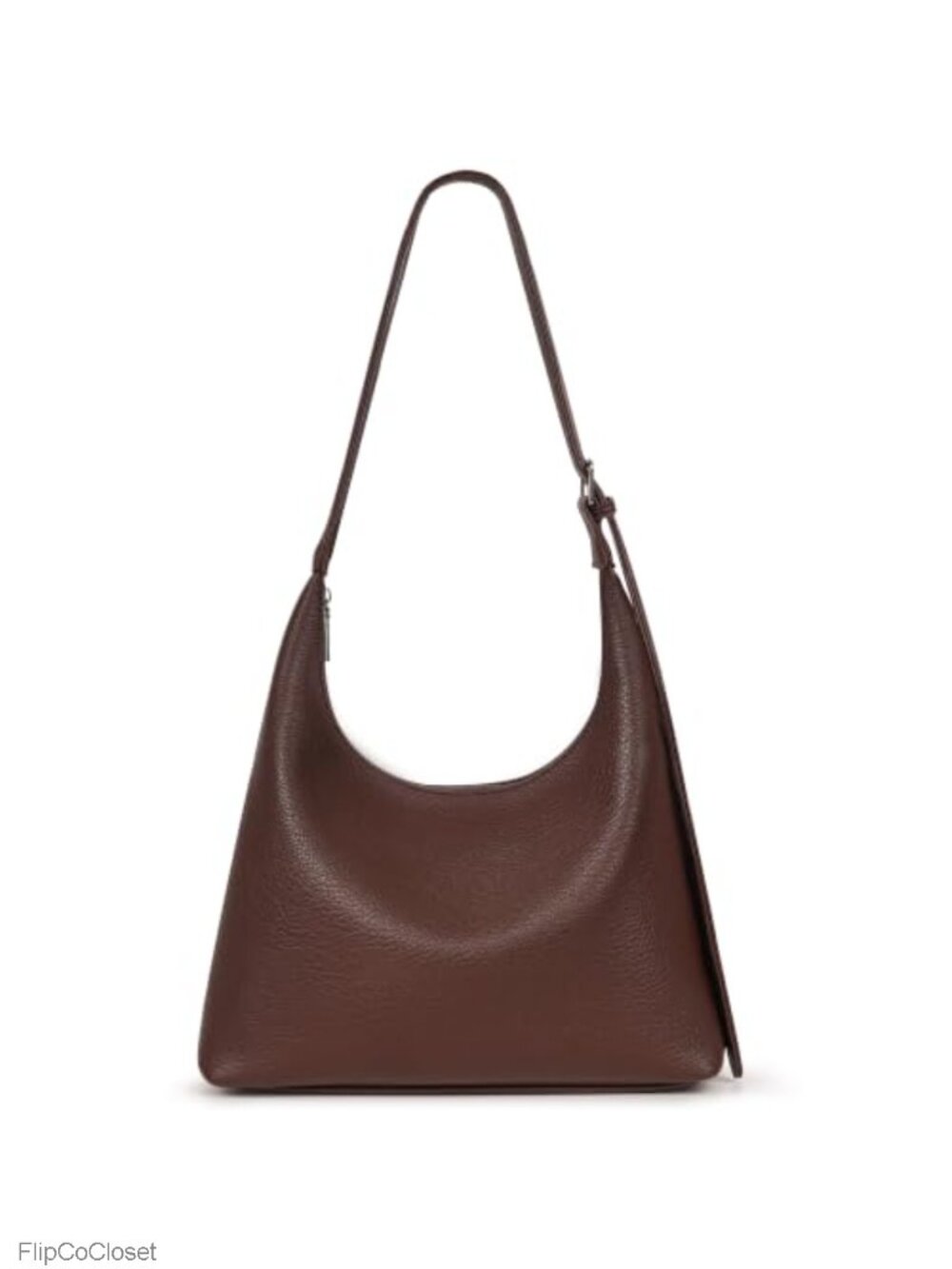 Soft Vegan Leather Slouchy Hobo Small Shoulder Bag Everyday Purse